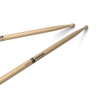 Promark TX5AW Hickory 5A Drumsticks, Wood Tip