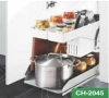 Kệ đa năng inox sợi tròn mạ chrome, cánh rộng 450mm