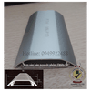 Nẹp sàn bán nguyệt nhôm D60x10