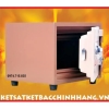 Két sắt Welko KCC60 khóa cơ( màu đồng)