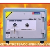 Két sắt mini cánh đúc KS80 N -  xanh