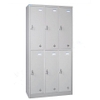 Tủ locker 6 ngăn thiết kế đẹp, dễ sử dụng