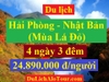 Tour du lịch Hải Phòng Nhật Bản, tua Hải Phòng Nhật Bản mùa lá đỏ 2018