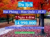 TOUR HẢI PHÒNG -HÀN QUỐC : SEOUL –CHEJU - NAMI – EVERLAND