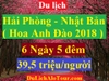 TOUR HẢI PHÒNG - NHẬT BẢN 2018