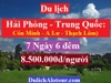 TOUR HẢI PHÒNG - TRUNG QUỐC:  CÔN MINH - A LƯ - THẠCH LÂM (7 ngày)
