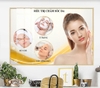 Tranh tráng gương thẩm mỹ spa(kích thước 50cm.75cm)