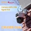 Camera 2 Mắt Ngoài Trời iMOU Cruiser Dual 6MP IPC-S7XP-6M0WED
