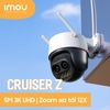 Camera Ngoài Trời Cruiser Z iMOU 3K 5MP Ống kính kép, Zoom xa tới 12X