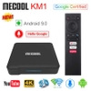 MECOOL KM1 DELUXE, ANDROID TV 9.0 CHIP S905X3 4GB/32GB, ĐIỀU KHIỂN GIỌNG NÓI.