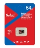 Thẻ nhớ Netac 64GB U3 pro Micro TF tốc độ cao 98Mb/s Chính Hãng