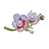 Cài áo ngọc trai Cành hoa đào Peach Blossom PEARL(6-8ly) - CTJ5137