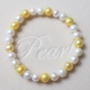 Vòng tay Ngọc trai Thiên nhiên Cao cấp - Chuỗi đơn Mix màu - COLOR PEARL (7-8ly) - CTJ0220