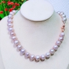 Vòng cổ Ngọc trai nước ngọt thiên nhiên Cao cấp - ChuỗI đơn phú quý - GINA PEARL (12ly) - CTJ0712