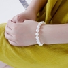 Vòng tay Ngọc trai Thiên nhiên Cao cấp Chuỗi đơn tròn hoàn hảo - PERFECT PEARL (9-10ly) - CTJ2309