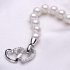 Vòng tay Ngọc trai nước ngọt Thiên nhiên Cao cấp - Tình yêu Vĩnh cửu - ENDLESS LOVE PEARL (8-9ly) - CTJ3210