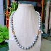 Bộ trang sức Ngọc trai nước ngọt Thiên nhiên Cao cấp 2M - ChuỗI đơn sang trọng - SMOG PEARL (12-13y) - CTJ3211