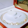 Vòng cổ Ngọc trai Tự nhiên Cao cấp - Chuỗi đơn Trường Cửu - BALI PEARL (5-13ly) - CTJ3811