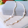 Vòng cổ Ngọc trai Tự nhiên Cao cấp - Chuỗi đơn Trường Cửu - BALI PEARL (5-13ly) - CTJ3811