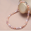 Vòng cổ Ngọc trai Thiên nhiên Cao cấp - Chuỗi đơn tròn Kiểu truyền thống - TRADITION PEARL (9-10ly) - CTJ5208