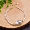 Chuỗi vòng tay ngọc trai tự nhiên Kiểu đơn Ngôi sao chổi - COMET PEARL (6ly, 15ly) - CTJ6408