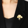 Cài áo ngọc trai Hoa may mắn LUCKY PEARL(7-9ly) - CTJ5133