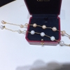 Vòng tay Ngọc trai Thiên nhiên Cao cấp - Chuỗi đơn - MGOLD PEARL (8-9ly) - CTJ3302