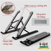 GIÁ ĐỠ LAPTOP- MÁY BẢNG NHỰA GIẢ HỢP KIM GẤP GỌN GIÚP TẢN NHIỆT