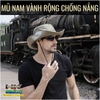 MŨ VẢI TAI BÈO NAM VÀNH RỘNG- MŨ BUCKET NAM