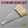 COMBO 10 QUE XIÊN NƯỚNG THỊT BẰNG INOX