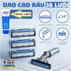 SET DAO CẠO RÂU KÈM 36 LƯỠI DAO KÉP