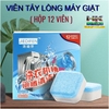 HỘP 12 VIÊN TẨY LỒNG VỆ SINH MÁY GIẶT- GIẢI PHÁP TIẾT KIỆM TỐI ƯU