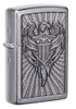 Zippo Eagle Shield Emblem Design 49450