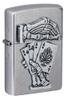 Zippo Dead Mans Hand Emblem Design 49536 Zippo Dead Mans Hand Emblem Design 49536