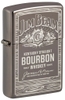 Bật Lửa Zippo 48740 Jim Beam®Laser Engrave Black Ice