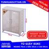 Tủ đựng giày dép SUKI Duy Tân màu Xám  Tủ đựng giày dép SUKI Duy Tân màu Xám