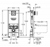 Két nước âm tường Grohe Rapid SLX | 39596000+3855800M