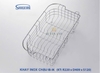 Chậu rửa bát 1 hố hạt sần nội địa Nhật Shigeru |  IK-K FS NE