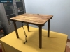 Bàn lắp ghép giã ngoại gỗ tự nhiên Folding Table.