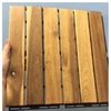 Ván sàn gỗ tự nhiên lát ngoài trời 6 nan. ( vỉ nhựa )