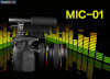 Microphone Si Dande MIC-01 dùng cho máy ảnh Canon/Nikon