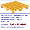 PALLET NHỰA MÀU VÀNG