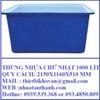 THÙNG NHỰA CHỮ NHẬT 1000L