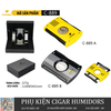 Dao cắt cigar COHIBA 2 màu Đen và Vàng