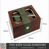 Hộp bảo quản cigar kèm phụ kiện Lubinski - YJA-60019