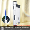 Bật lửa khò 1 tia Aomai AM7208 chính hãng – Chống gió, chỉnh lửa dễ, nhìn rõ gas, nhỏ gọn sang trọng