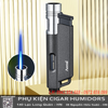 Bật lửa khò 1 tia Aomai AM7208 chính hãng – Chống gió, chỉnh lửa dễ, nhìn rõ gas, nhỏ gọn sang trọng