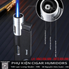 Bật lửa khò 1 tia Aomai AM7208 chính hãng – Chống gió, chỉnh lửa dễ, nhìn rõ gas, nhỏ gọn sang trọng