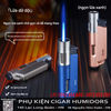 Bật lửa khò 1 tia Aomai AM7208 chính hãng – Chống gió, chỉnh lửa dễ, nhìn rõ gas, nhỏ gọn sang trọng