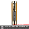 Bật lửa khò 1 tia Honest BCZ852-1 – Có đục cigar, kim thông, gác điếu – Chống gió, kim loại cao cấp